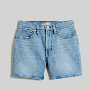 Madewell The Perfect Vintage Mid-Length Jean Short in Wainfleet Wash | Size 25